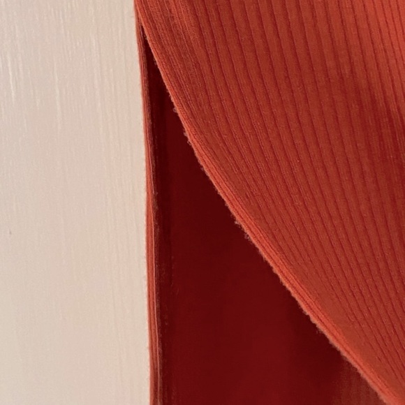 Gentle Fawn Ribbed Knit Maxi Skirt in Burnt Orange - Picture 2 of 7